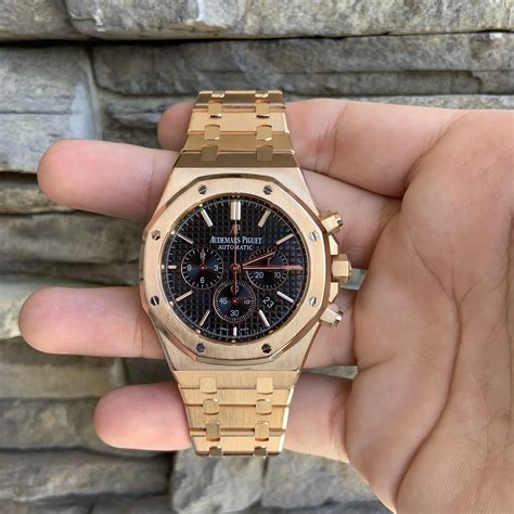 audemars piguet rose gold royal oak|Audemars Piguet 41mm rose gold.